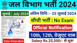 Ground Water Vibhag Vacancy 2024