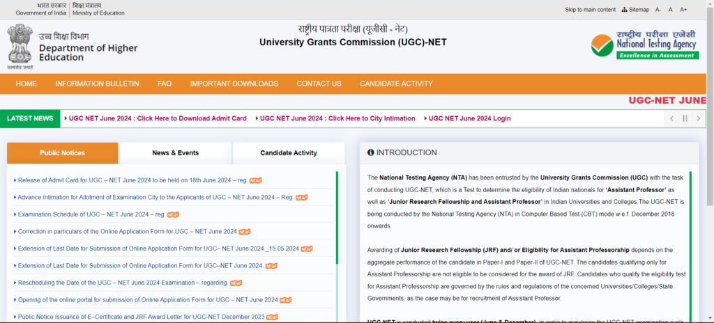 UGC NET Answer Key 2024